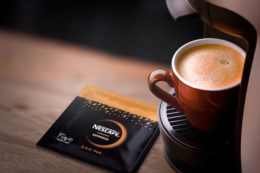 Caffè e bevande porzionati