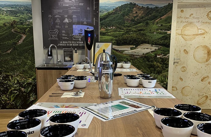 Coffee cupping