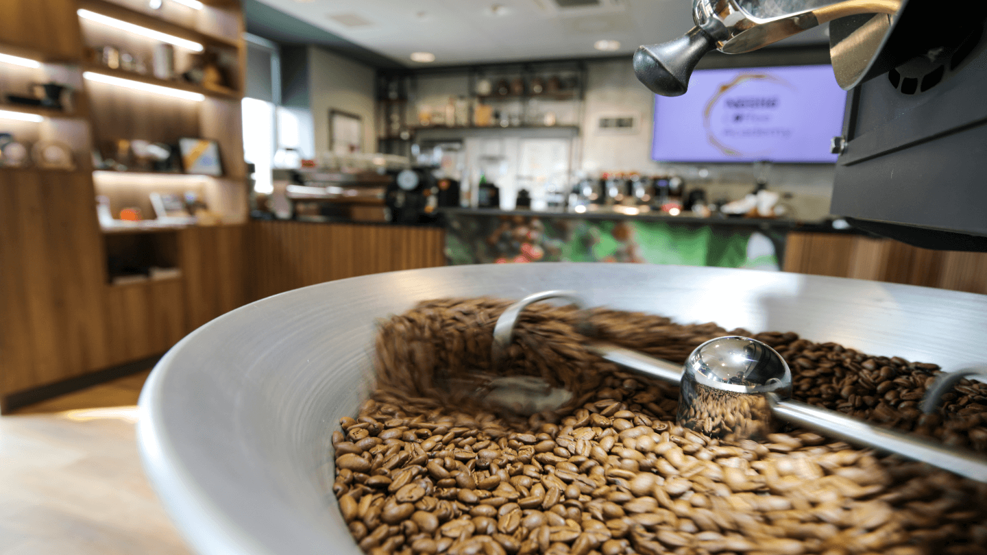 Macchina per tostatura del caffè