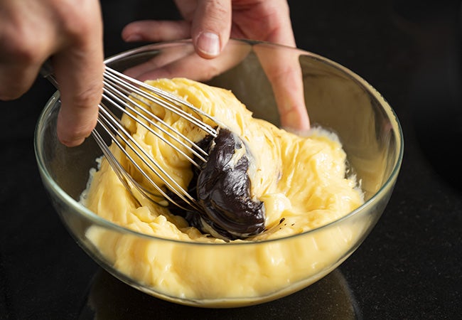 Aromatizzazione di crema pasticcera