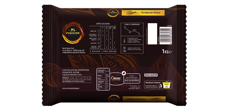 Perugina® Professionale Fondente Luisa 55% Pani back