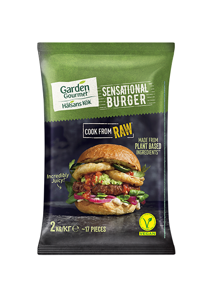 GARDEN GOURMET® SENSATIONAL™ BURGER Raw