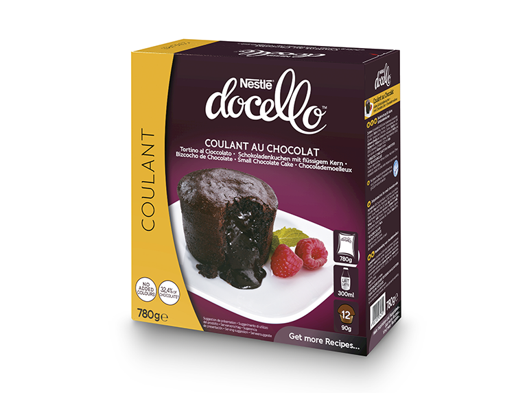 Nestlé® DOCELLO™ Tortino al Cioccolato Fondente 780 g