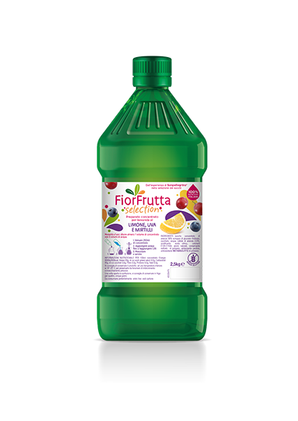 Fiorfrutta Succo Selection Limone Uva e Mirtilli