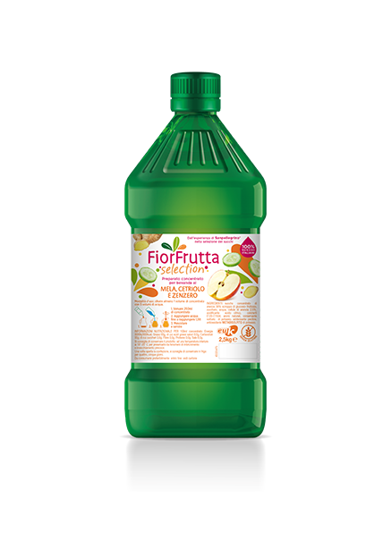 Fiorfrutta Succo Selection Mela, Cetriolo e Zenzero