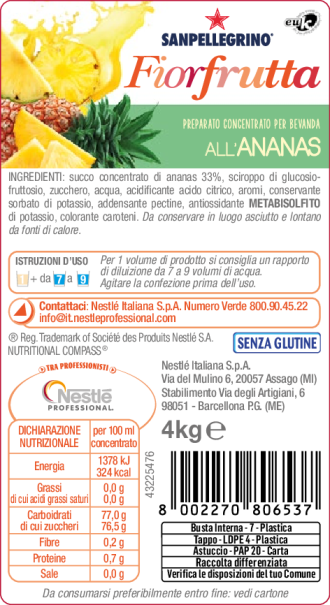 Fiorfrutta Ananas
