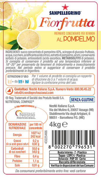 Fiorfrutta Pompelmo