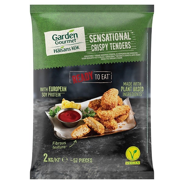 Sensational™ Crispy Tenders di Garden Gourmet® pack frontale
