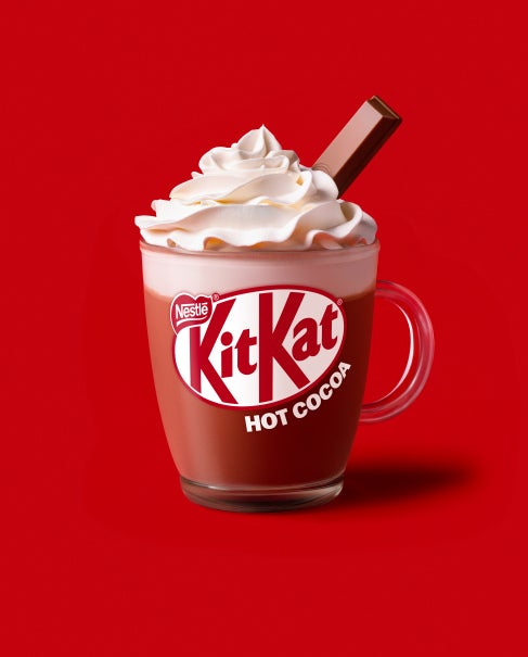 hot bev kitkat