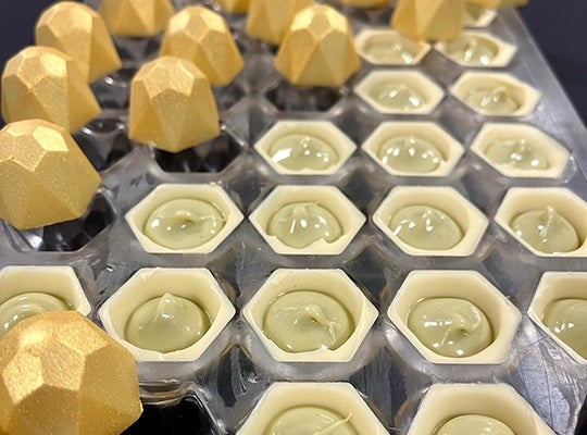 Pralina Gold con Crema e Cioccolato Galak
