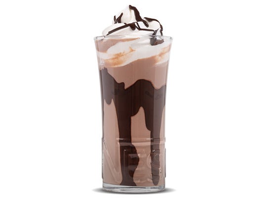 Nescafé® Shake con salsa al cioccolato fondente Perugina®