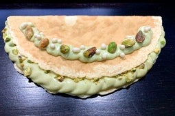 Crepes Farcita con Galak al Pistacchio