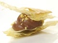 Mousse al cioccolato e mandorla