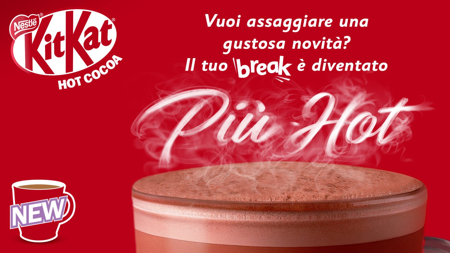 KitKat bevanda al cioccolato, cioccolata