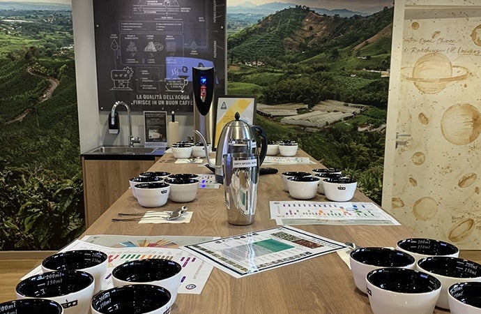 Coffee cupping